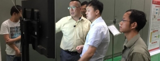 2017.08.30参加省公司吴耀文总工调研联想试点接待工作